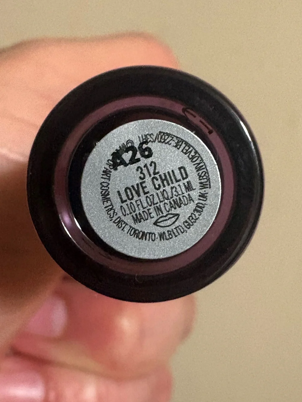 MAC Cosmetics Lipglass Lip Gloss - 312 LOVE CHILD Brand New Never Used.